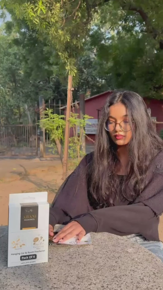 Abani Gel Pocket Air Freshener | Pack of 4